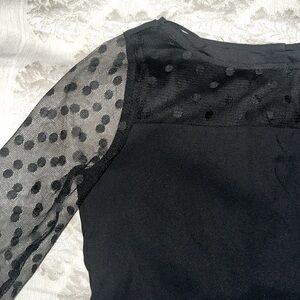 Black blouse. Size XS
